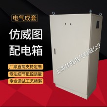 仿威圖控制箱 PS單開(kāi)門(mén)、雙開(kāi)門(mén)控制柜 內(nèi)外門(mén)平光雙色 配電柜